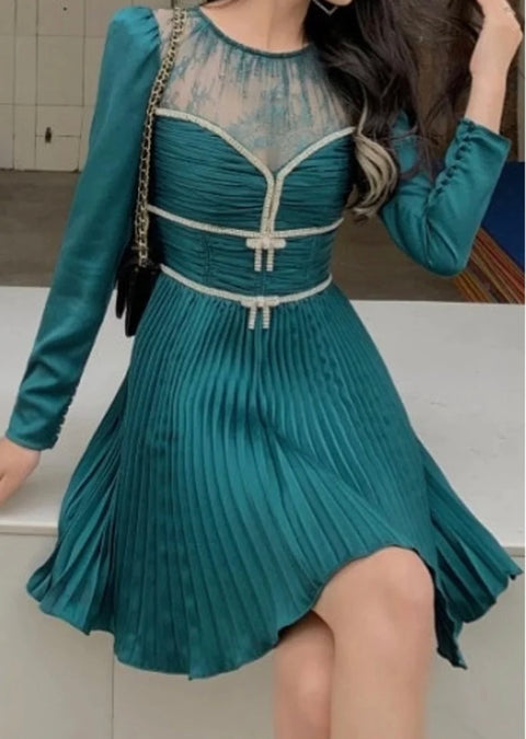 Green dress