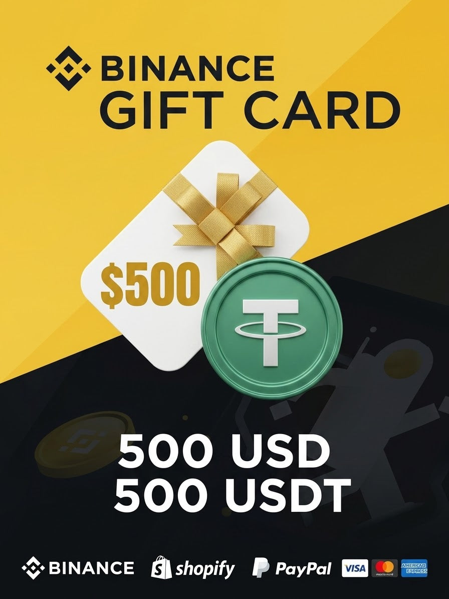 You have successfully purchased a $500 Binance